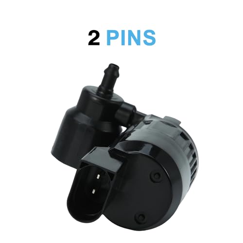 Windshield Washer Pump Fluid Pump for Chevy Chevrolet Suburban Tahoe Colorado Equinox GMC Yukon Yukon XL Terrain Canyon Escalade Escalade ESV XT4 2021 2022 2023 2024 2025 2026 21 22 23 24 25 84801575