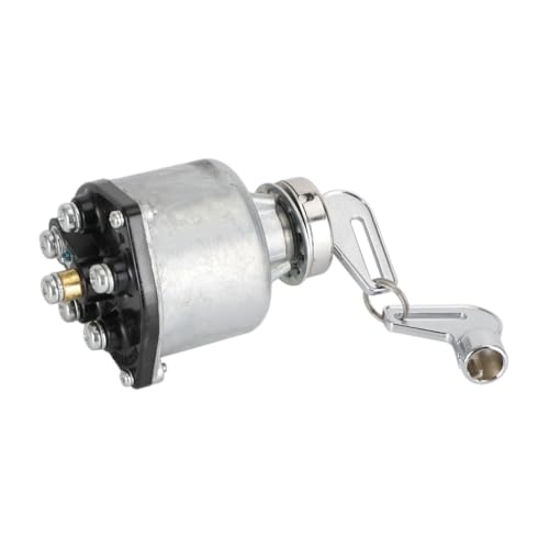 Ignition Switch with Two Keys, Compatible with Isuzu 6BG1T Engine, 8-94402500-0, Standard Replacement Excavator Part