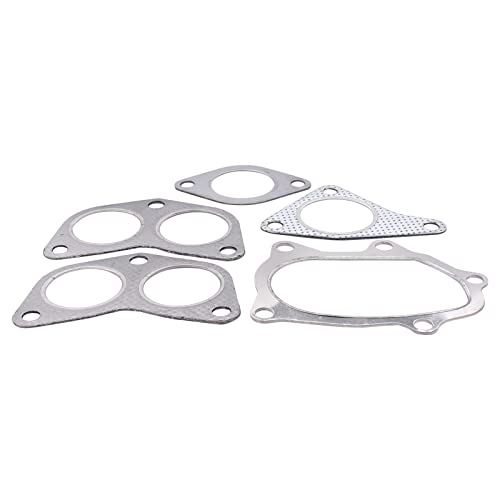 NewYall Up and Down Pipe Exhaust Manifold Gasket Kit