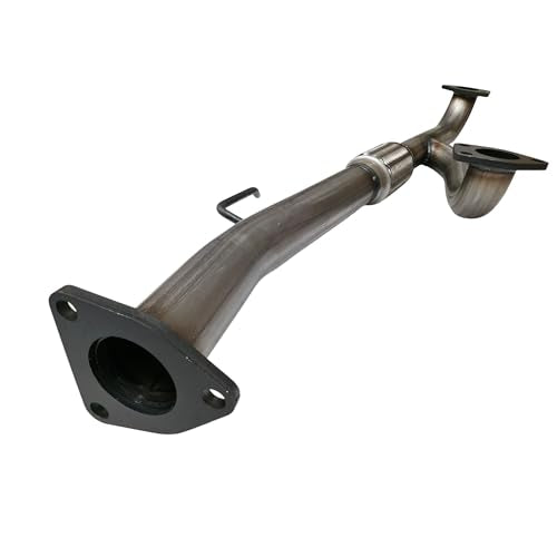 Exhaust Flex Y Pipe Replacement for Honda Odyssey 3.5L V6 EX, EX-L, LX, Touring (2005-2010) Stainless Steel Direct Fit Repair Kit with Gaskets Hardware - EXCLUSIVE EXHAUST