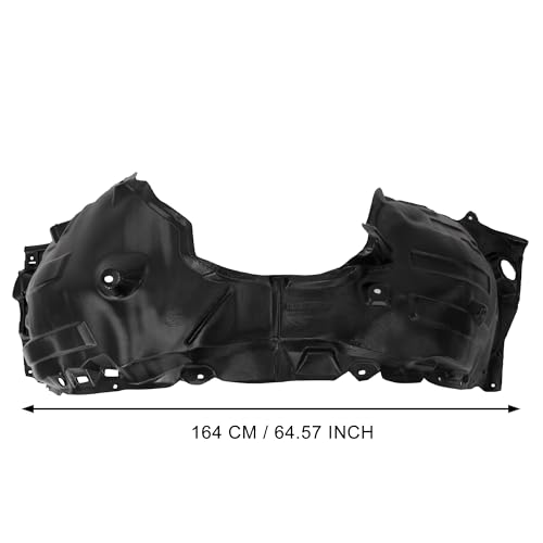 CAREONLINE Front Driver Left Side Fender Liner Fits for 2018-2024 To-yo-ta Camry SE/XSE，OEM: 5387606320 TO1248214(OL-250827)
