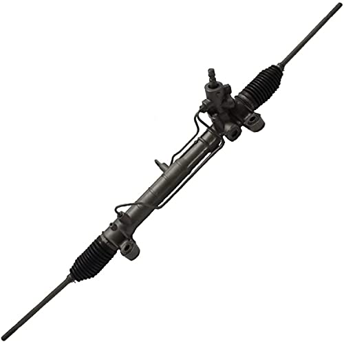 Detroit Axle - FWD Front Rack & Pinion Kit for 03-08 Pontiac Vibe Matrix, Power Steering Rack and Pinion Assembly Outer Tie Rod Ends 2003 2004 2005 2006 2007 2008 Replacement