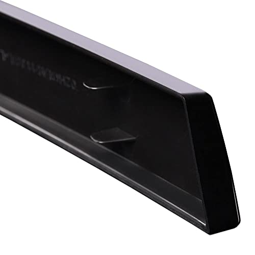 PIT66 Front Grille Trim Set Compatible with Chevy Silverado 2003-2007 Black