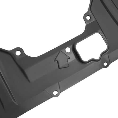 ALMULOO Front Engine Splash Shield Compatible with 2006-2011 Honda Civic Sedan Coupe Replacement for 74111SNAA00 HO1228112 Plastic