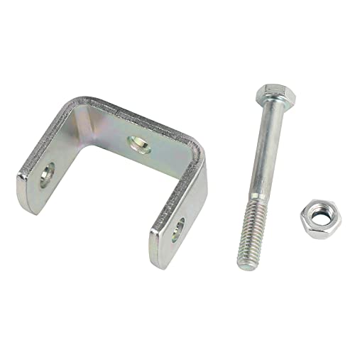 Hood Latch Strap with Catch Bracket Kit 2 Pack Compatible with Kenworth T300 T600 T800 W900, Peterbilt 357 367 377 378 379 388 389 1987-2011 Truck Hood Parts Replaces 23-13857 L56-0001 HLK1035