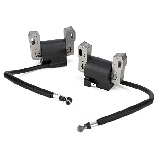 MiKaFex Ignition Coil Pack 592846 Compatible with Briggs Stratton Intek V-Twin 18-22HP Engine, Replaces 691060 401577 799651 （2Pcs）