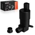 A-Premium Front Windshield Washer Pump Compatible with Ford Focus 2012-2018, Transit Custom 2015-2020, Transit-150/Transit-250/Transit-350 HD 2015-2023