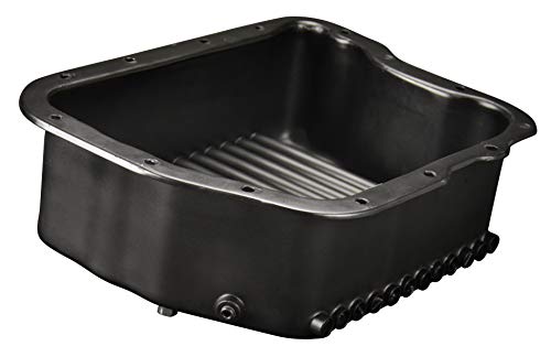 Derale 14210 Transmission Cooling Pan for Dodge A518 (46RH, 46RE) / A618 (47RH, 47RE, 48RE), Black