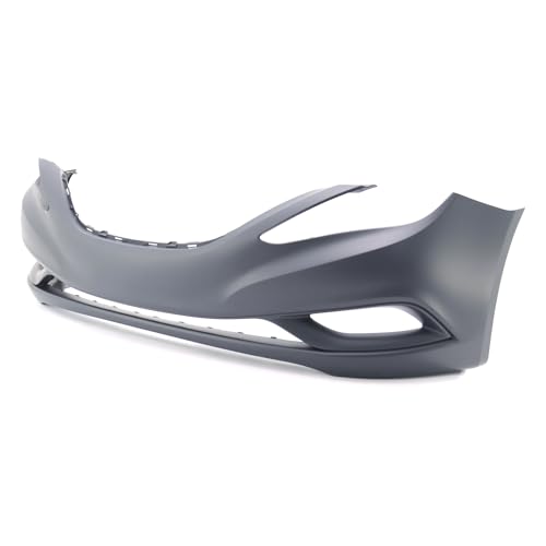 FitParts Compatible With Front Bumper Cover 2011-2013 Hyundai Sonata GLS GL Limited SE 2.0T Sedan 11-13. New, Primed and Ready for Paint. With Fog Light Holes. HY1000183 865113Q000 2012