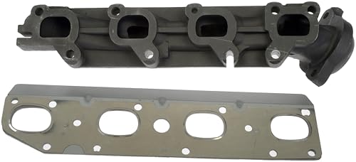 Dorman Improved Design Patent Pending 674-498 Passenger Side Exhaust Manifold Kit - Includes Required Gaskets and Hardware Compatible with Select Jeep/Ram Models (OE FIX)