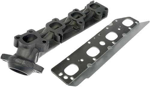 Dorman Patent Pending Improved Design 674-497 Driver Side Exhaust Manifold Kit - Includes Required Gaskets and Hardware Compatible with Select Jeep/Ram Models (OE FIX)