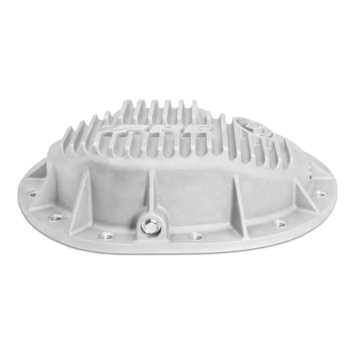 PPE Heavy Duty Rear Differential Cover 138051210 (Brushed) Compatible with 2020+ GM 1500 3.0L Duramax or 2014+ GM 1500 (V6 or V8 Gas)