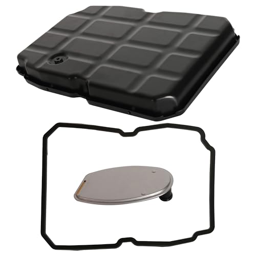 JAVOUKA Transmission Oil Pan Kit with Filter & Gasket, for NAG1 W5A580 Transmission, for Dodge Challenger/Charger/Magnum/Nitro, for Jeep Wrangler/Grand Cherokee/Commander, for Chrysler 300, 2005-2016