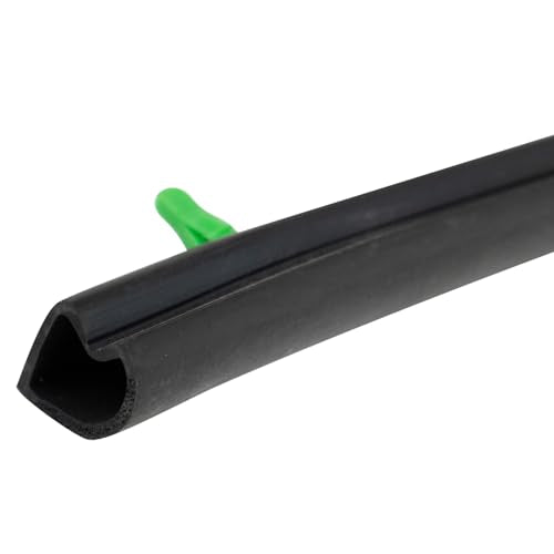 TRQ Front Driver & Passenger Side Roof Panel Weatherstrip Compatible with 1999-2016 Ford F-250/F-350 Super Duty 2008-2016 F-450 Super Duty