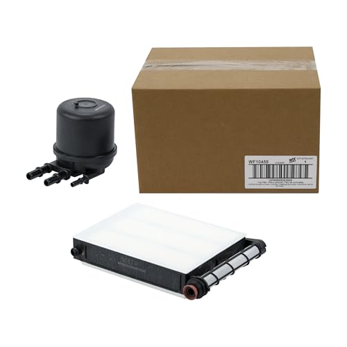 WIX WF10458 Premium Fuel Filter Replacement Kit Compatible With Ford Super Duty Trucks w/ 6.7L Turbo Diesel (17-19)