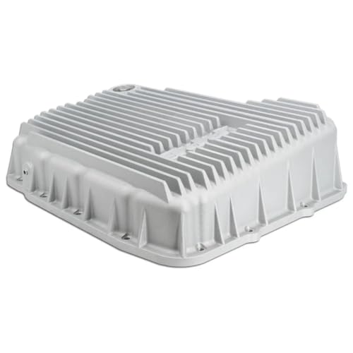 PPE Heavy Duty Transmission Pan (Brushed) 228052110 Compatible for Dodge Ram 2500/3500 6.7L 68RFE Transmission