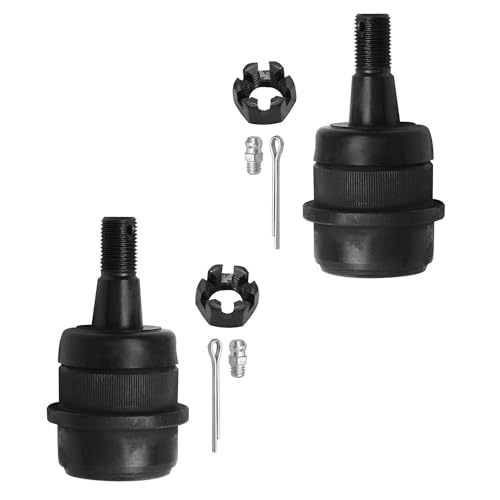Detroit Axle - 10pc Suspension Kit for 2007-2017 Jeep Wrangler, 2018 Wrangler JK, 4 Front Upper & Lower Ball Joints 2 Rear Sway Bars 4 Inner Outer Tie Rod Ends Replacement