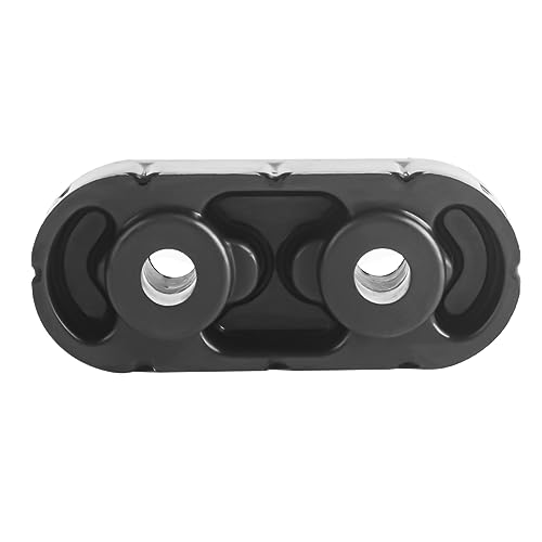 Exhaust Muffler Hanger Insulator (2pcs) 15092802 Fits for Chevy Express Suburban Silverado 1500 2500 3500 HD,for Yukon Savana Sierra 1500 2500 3500 HD,Muffler Tailpipe Hanger with Built-in Iron Frame