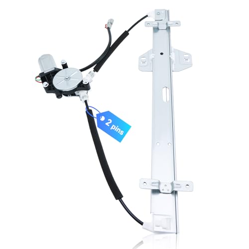 748-513 Rear Right Passenger Side Power Window Regulator with Motor (2-Pin) Compatible with 2003 2004 2005 2006 2007 2008 Honda Pilot, Replace# 72710-S9V-A01 72710-S9V-A02