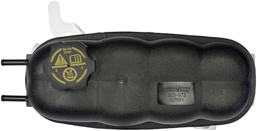 Dorman 603-973 Front Pressurized Coolant Reservoir with Cap Compatible with Select Cadillac / Chevrolet / GMC Models