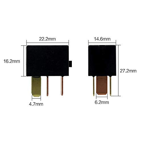 2 Pack G8HL-H71 AC and Starter Relay 39794-SDA-A03 39794-SDA-A05 Compatible for Crosstour CR-V CR-Z Element Insight Odyssey Pilot Acura TL TSX MDX