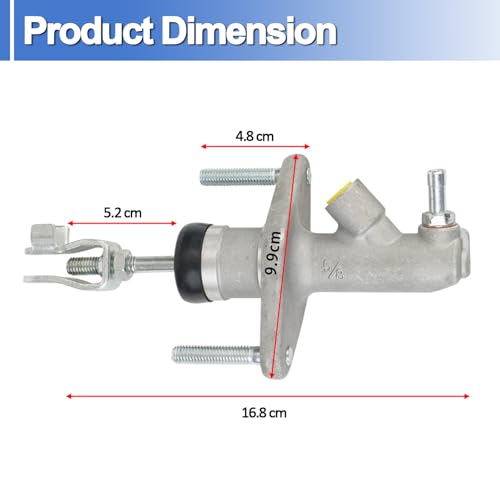 46920-SR3-A01 Clutch Master Cylinder Without Reservoir Compatible with CR-V Civic Accord TL RSX Replace 46920S04A01 46920SNAA02