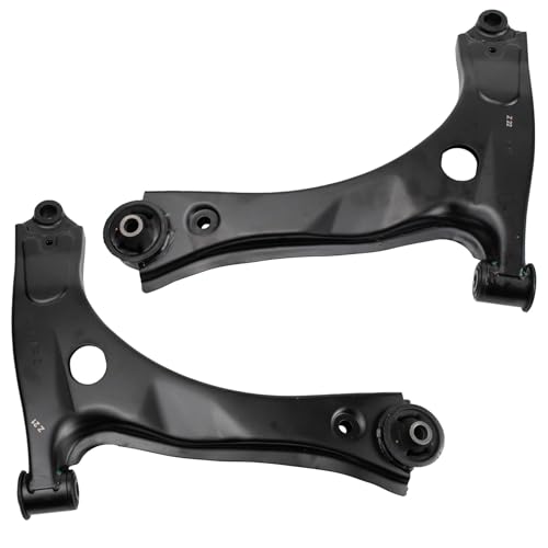 TRQ Front Lower Control Arm Driver and Passenger Side Kit Compatible with 2015-2019 Ford Transit T250/T350 HD