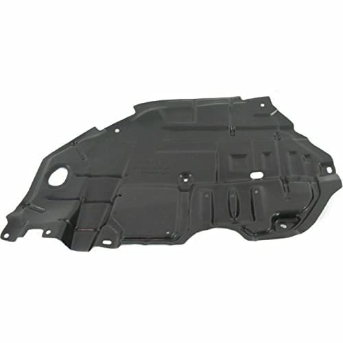 US AUTO PARTS PLUS New Front Engine Splash Shield Under Cover Right Passenger & Left Driver Side Direct Replacement for Toyota Camry 2012-2014 5144106150 5144206140 TO1228178 TO1228177