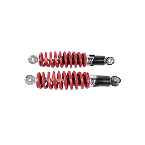 Flynsu 11'' Front Suspension Shock Swing Arm Full Kit Upper Lower Steering Knuckle Spindle Kit Replacement for DIY ATV Quad Bike Buggy Go Kart Parts