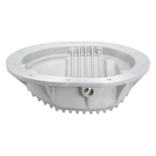 PPE Heavy Duty Rear Differential Cover 138051210 (Brushed) Compatible with 2020+ GM 1500 3.0L Duramax or 2014+ GM 1500 (V6 or V8 Gas)