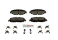 BOSCH BE2176H Blue Ceramic Disc Brake Pad Set With Hardware - Compatible With Select Toyota Corolla; FRONT