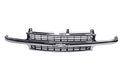 JustDrivably Front Grille Grill Chrome Shell With Black Insert Compatible With Chevrolet Silverado 1500 2500 1999-2002 & Suburban 1500 2500 & Tahoe 2000-2006