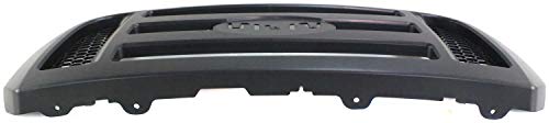 Garage-Pro Grille Assembly Compatible with 2006-2011 Ford Ranger Textured Gray Shell with Black Insert