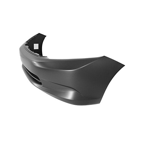 BUMPERS THAT DELIVER - Primered, Front Bumper Cover Fascia Compatible with 2012 Honda Civic Sedan 12, HO1000280