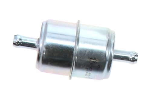 WIX 33033 Universal In-Line Fuel Filter with 3/8â€ Clamp-On Inlet/Outlet, Max Pressure 60-PSI
