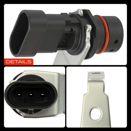 A-Premium Engine Crankshaft Position Sensor Compatible with Chevrolet GMC & Cadillac - Suburban Silverado Express C1500 K1500 K2500 K3500 Tahoe G30 Sierra- Replace# 12596851, 10456042
