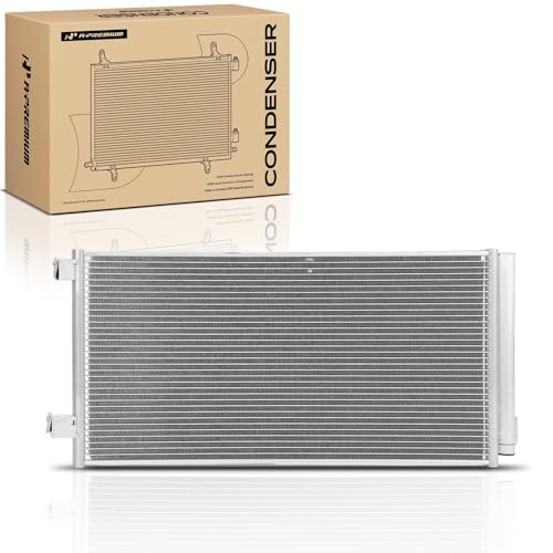 A-Premium Air Conditioning A/C Condenser Compatible with Jeep Compass 2017-2021, Renegade 2015-2021 & Fiat 500X 2016-2018 & Ram ProMaster City 2015-2022, L4 2.4L, Replace# 68273402AA