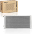 A-Premium Air Conditioning A/C Condenser Compatible with Jeep Compass 2017-2021, Renegade 2015-2021 & Fiat 500X 2016-2018 & Ram ProMaster City 2015-2022, L4 2.4L, Replace# 68273402AA