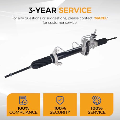 PAROD 15254062 Rack and Pinion Assembly Fit for 2007-2013 Cadillac Escalade EXT/Chevy Avalanche/GMC Savana 1500, 2007-2014 Escalade/ESV/Silverado 1500/Suburban 1500/Tahoe/Sierra 1500/Yukon XL 1500