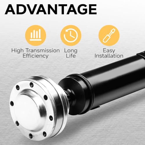 WildGear Rear Drive Shaft Fit for Jeep Wrangler 2-Door 2012-2018 3.6L 5AT 4WD / Jeep Wrangler JK 2018# 52123555AA