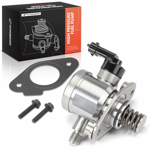 A-Premium Direct Injection High Pressure Fuel Pump with Gasket and Bolts Compatible with Chevrolet Equinox 2010-2017, Malibu 2013-2014, Impala & GMC Terrain 2010-2017 & Buick LaCrosse, Verano, Regal