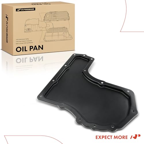 A-Premium Transmission Oil Pan Sump Without Plug Compatible with Chevrolet Malibu, Cavalier, Classic, Cobalt, HHR & Oldsmobile Achieva, Alero, Cutlass & Pontiac G5, G6, Grand Am & Saturn Aura, Ion