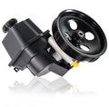 Autodevil 20-65990 Power Steering Pump with Pulley & Reservoir Fit for 2002-2009 Trailblazer & Envoy, 06-09 9-7x 4.2i, 2005 9-7x Linear, 07-08 Ascender, 04-07 Rainier, 02-04 Bravada, 4.2L 5.3L 6.0L