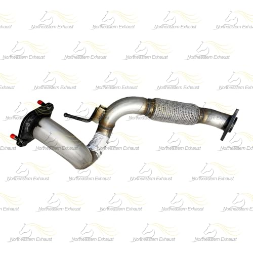 Exhaust Front Flex Pipe Compatible for 2008-2013 Nissan Rogue 2.5L | Stainless Steel | Northeastern Exhaust | Free Gaskets Included | Direct-Fit Replacement