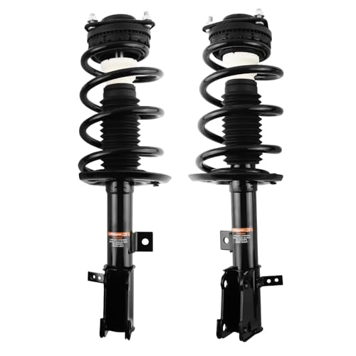 maXpeedingrods 2Pc Front Strut for Dodge Journey 2009-2019 3.5L / 3.6L V6, 172510 172509 Shock Absorber Strut w/Coil Spring Assembly