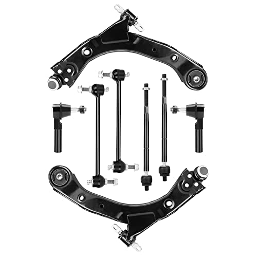 Front Lower Control Arms Suspension Kit Fit for Chevy Cobalt 2005-2010, HHR 2006-2011, Fit for Pontiac G5 2007-2009, Pursuit 2005-2006 w/FE1 Suspension - 8pc Set