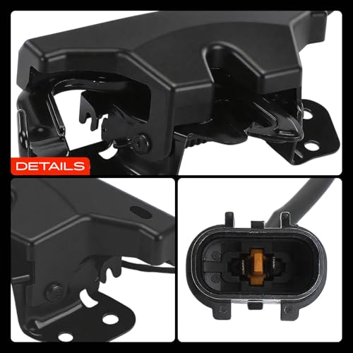 A-Premium Hood Latch Lock Compatible with Kia Optima 2016-2020, Front Hood Lock Engine Bonnet Latch Assembly