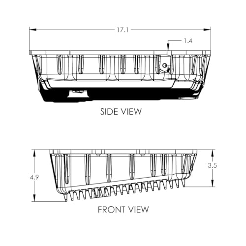PPE Heavy Duty Transmission Pan (Brushed) 228052110 Compatible for Dodge Ram 2500/3500 6.7L 68RFE Transmission