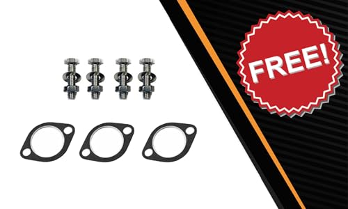 Exhaust Front Flex Y-Pipe Compatible with INFINITI G25 / G35 / G37 / M35 / M35H / M37 / Q40 / Q70 2006-2015 2.5L, 3.5L & 3.7L | Stainless Steel | Northeastern Exhaust | Includes Gaskets Bolt Kit
