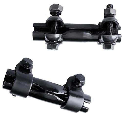 Front Inner and Outer Tid Rod + Adjusting Sleeve FITS 4WD Models for Ford Ranger 90-97/ Explorer 91-94/ Bronco II 90, DS1161 DS1177 ES2079 ES2080 ES2214 ES2215 Front Tie Rod Drag Link Kit- 6pc Set